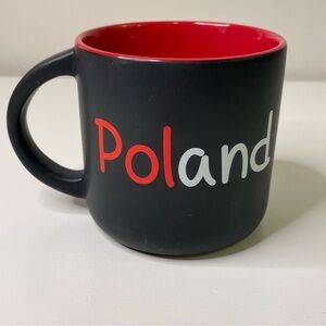 Poland Black and Red Mug